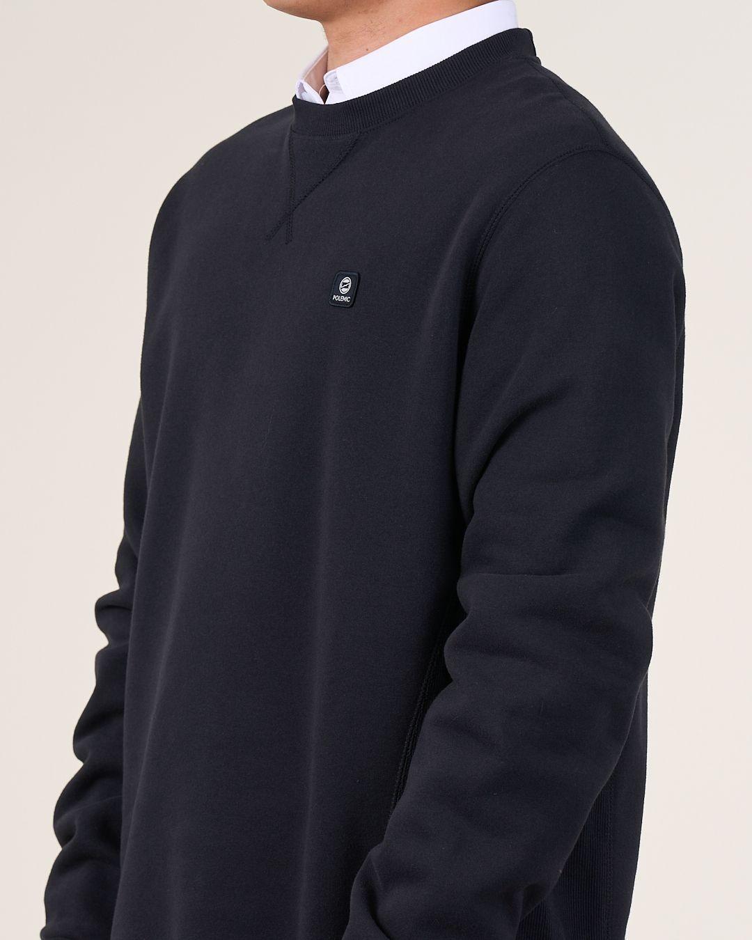 Poleron Escolar cuello Polo (S a XL) Polemic-0