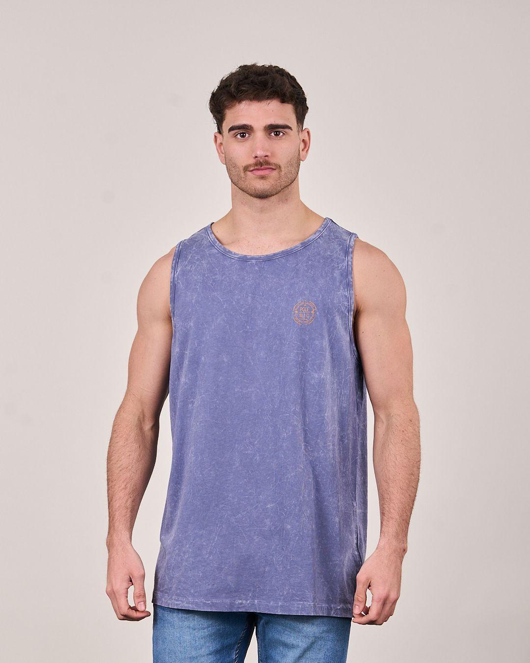 Polera Musculosa procesada Classic vv1796  - Polemic -2