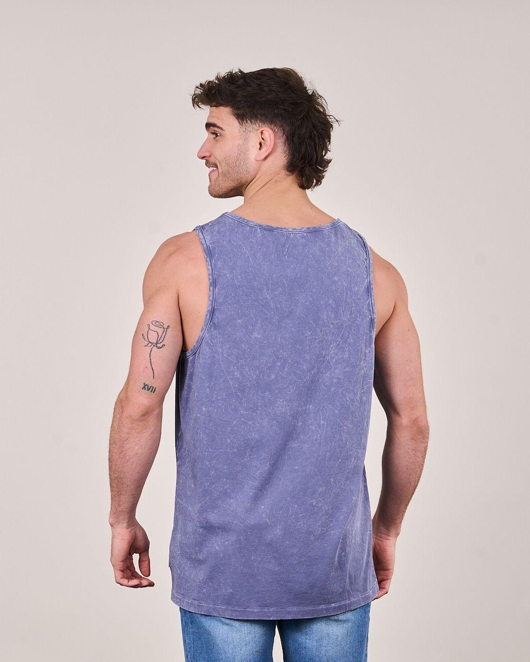 Polera Musculosa procesada Classic vv1796  - Polemic -3