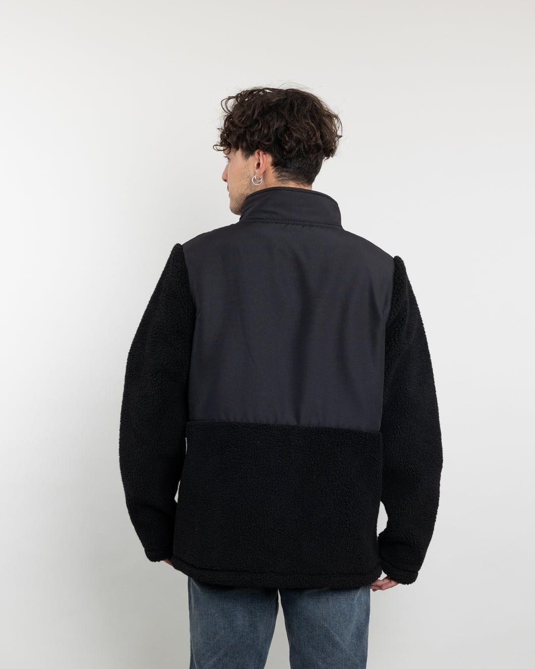 Polerón Hombre Polar Sherpa forrado bonded color liso Polemic-3