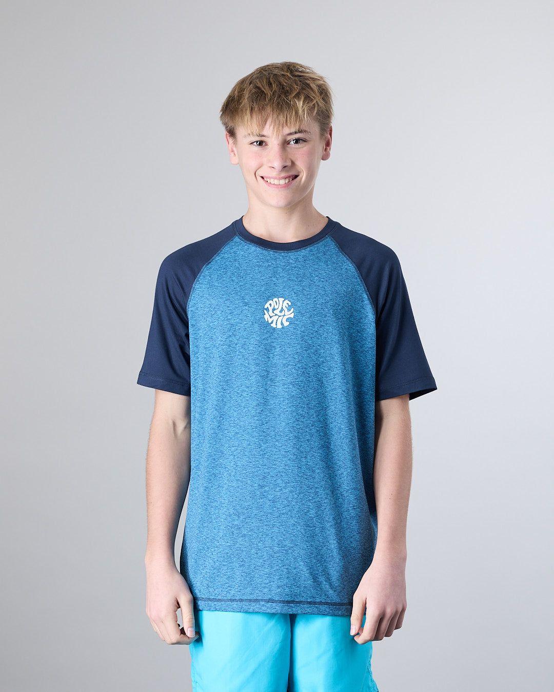 Polera Filtro UV manga corta Raglan XV1367 Polemic-0