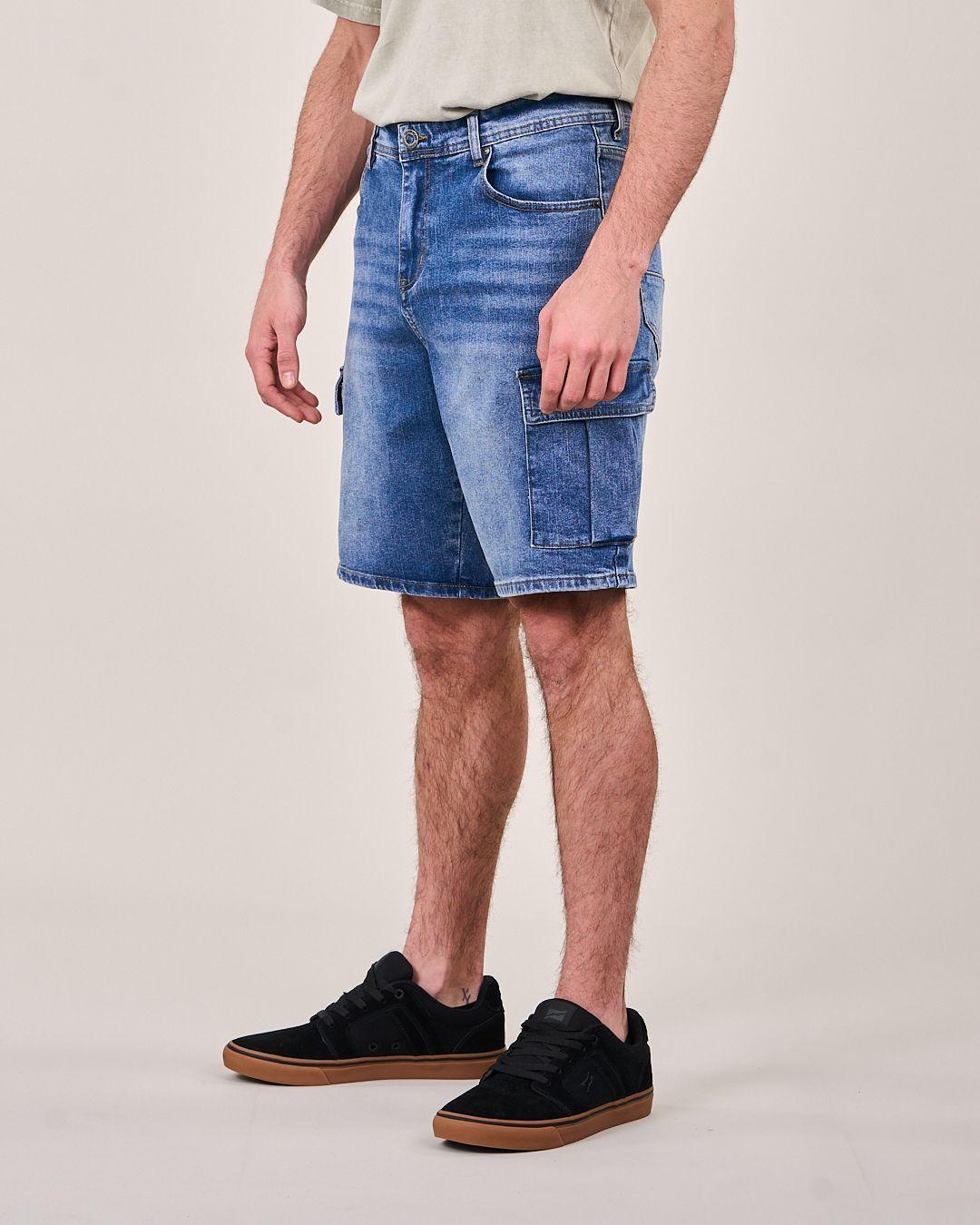 Bermunda Denim procesado Relaxed - Polemic-2