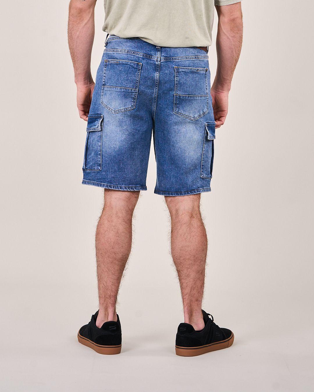 Bermunda Denim procesado Relaxed - Polemic-3