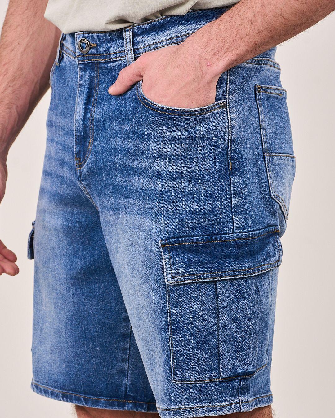 Bermunda Denim procesado Relaxed - Polemic-4
