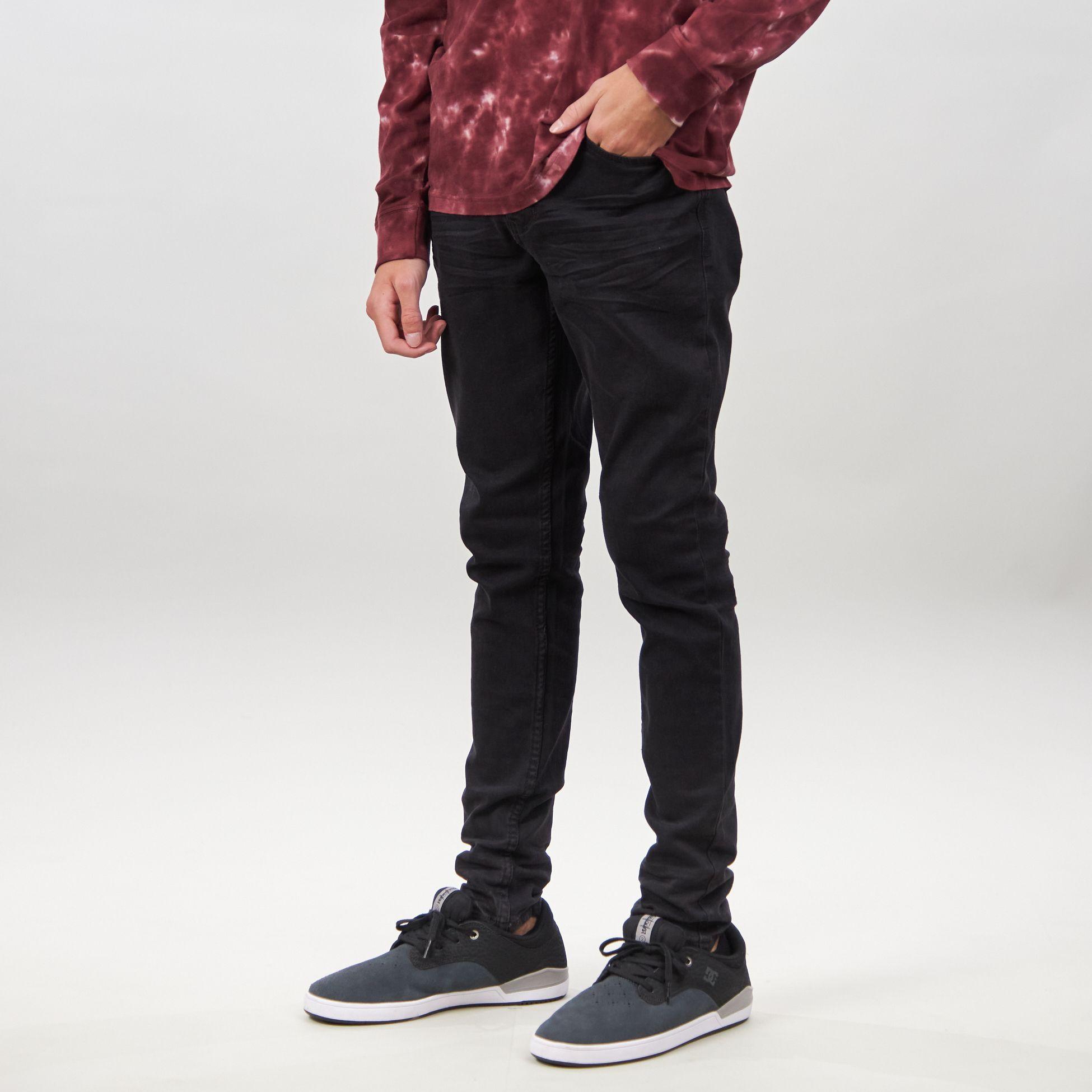 Jeans denim Skinny Tapered Fit Negro 4356 Polemic-3