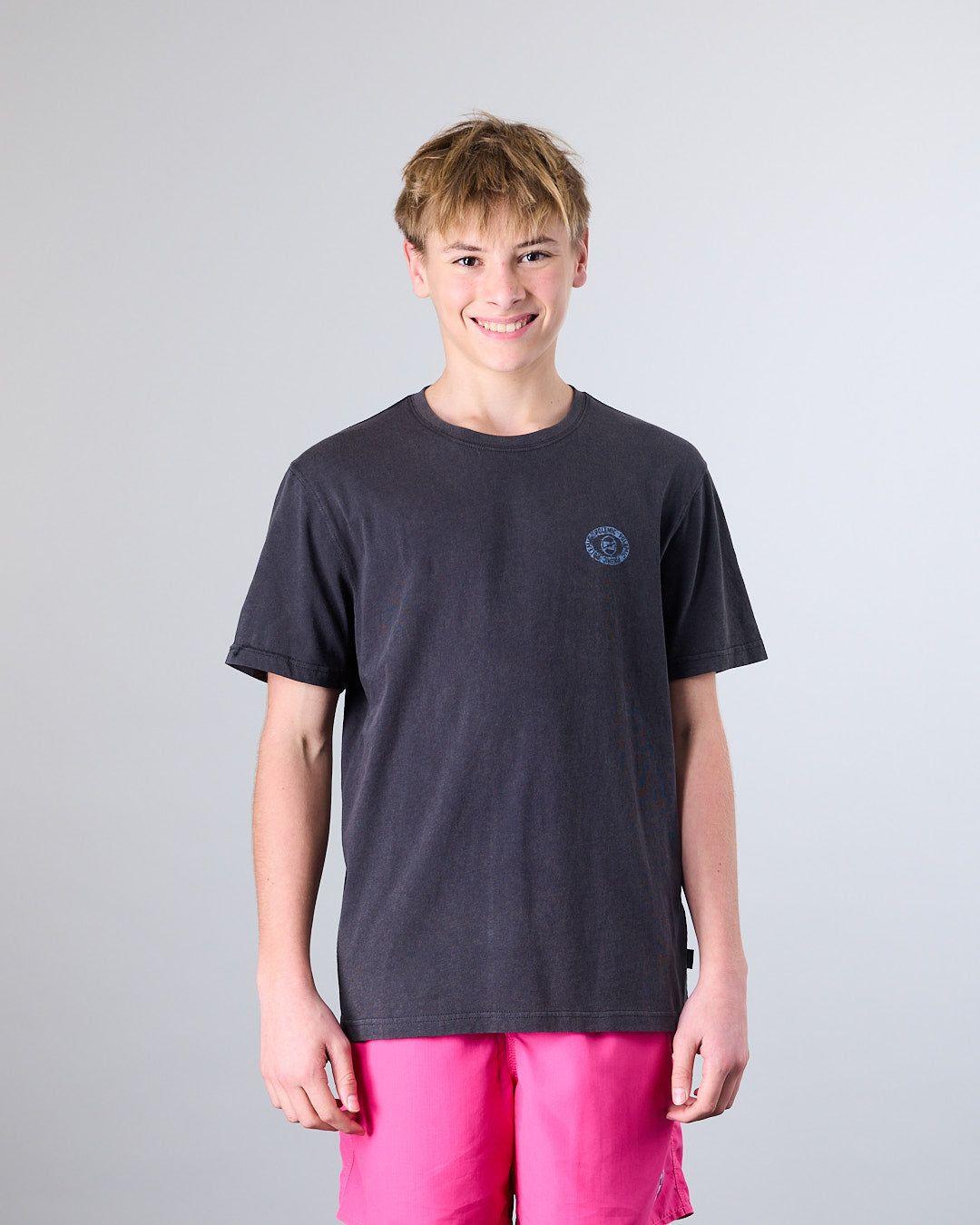 Polera junior manga corta Logo XV1379 Polemic-0