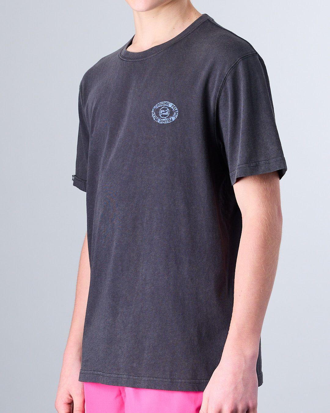 Polera junior manga corta Logo XV1379 Polemic-3