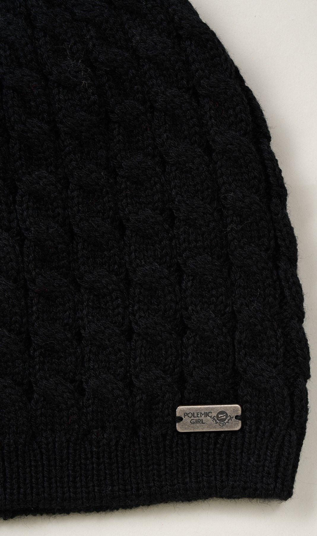 Gorro De Lana Mujer Relax Tejido Suelto - Polemic-2