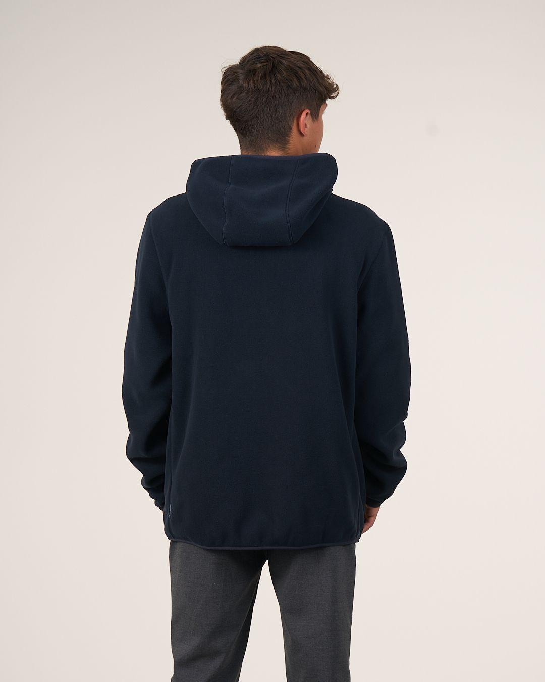 Poleron Escolar Micropolar Cierre Y Gorro (S-XL) Polemic-3