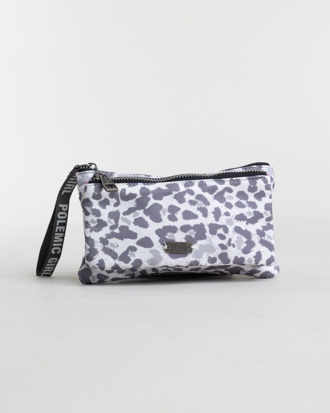 Billetera mujer doble cierre Gris Print XW0301-3
