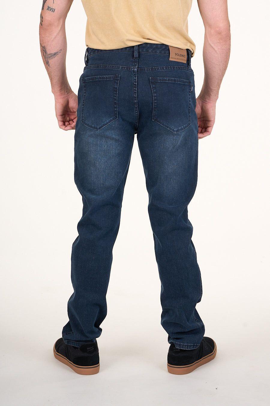 Jeans Denim Slim Fit Azul wi4731 Polemic-3