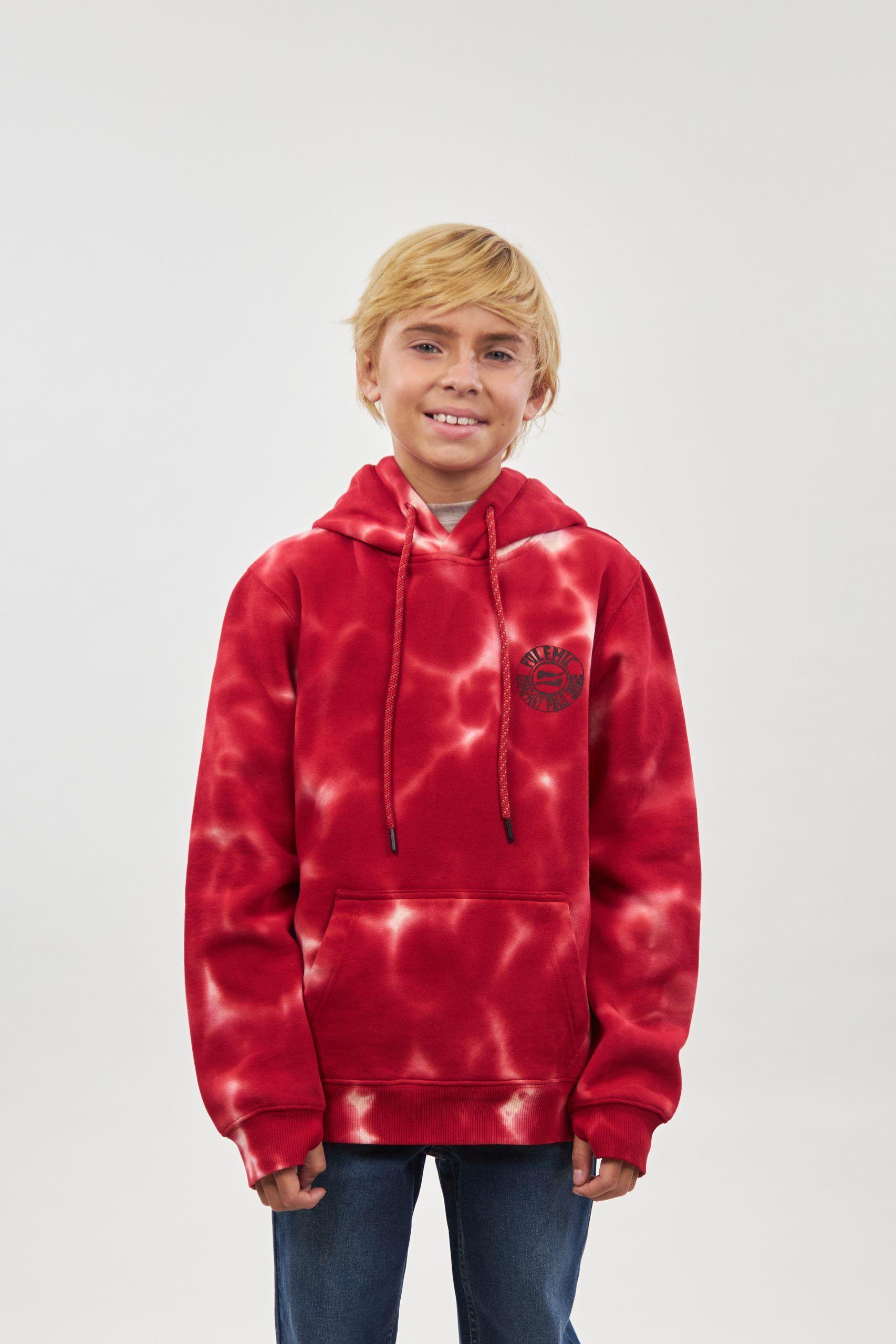 Poleron Canguro niño Tie Dye Talla 4 a 10 Polemic --0