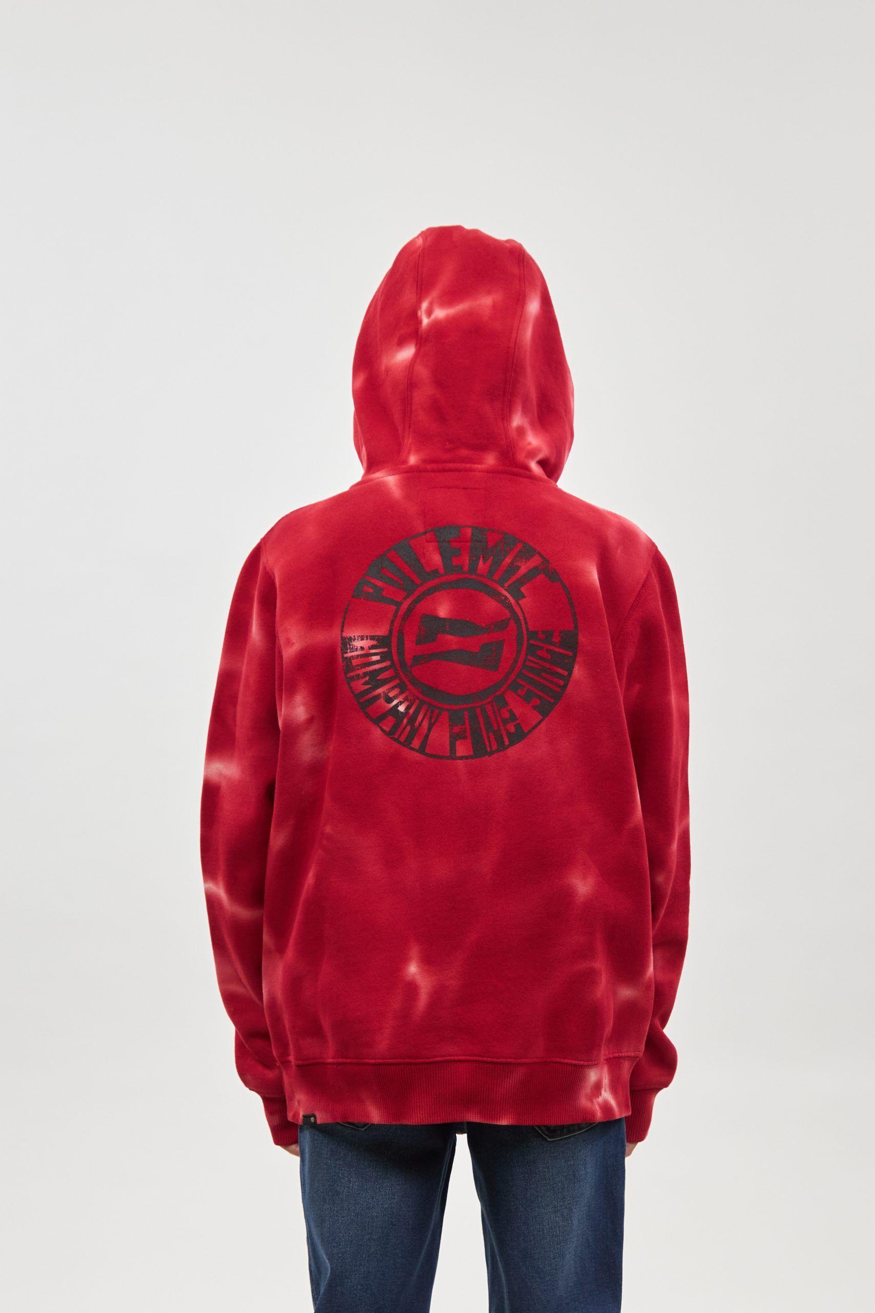 Poleron Canguro niño Tie Dye Talla 4 a 10 Polemic --1