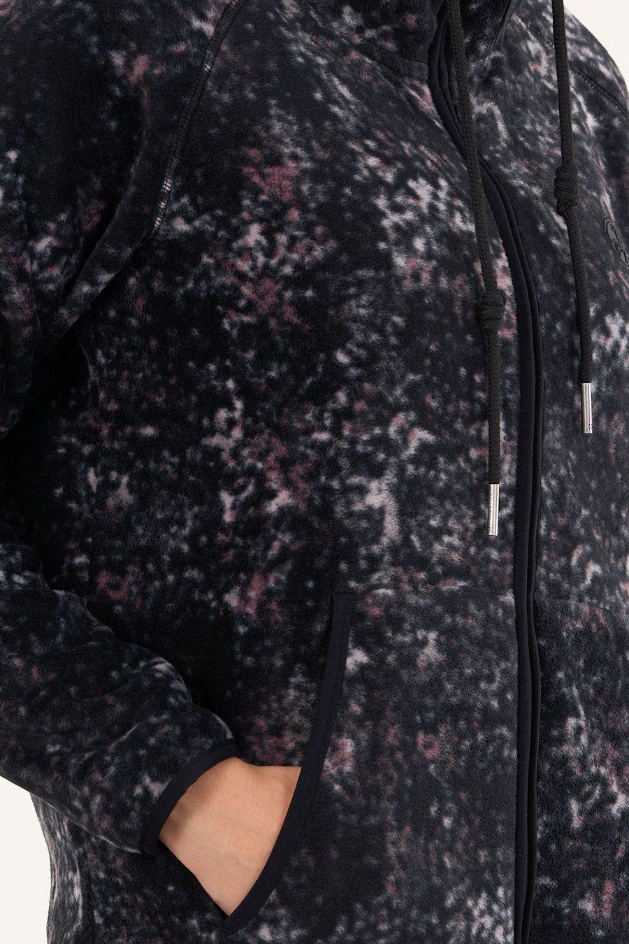Poleron polar mujer Procesado Full Zipper Print  VW8762 Polemic-3