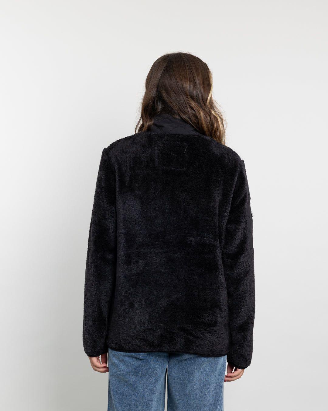 Poleron mujer Polar Acolchado Shaggy Bonded Polemic-2