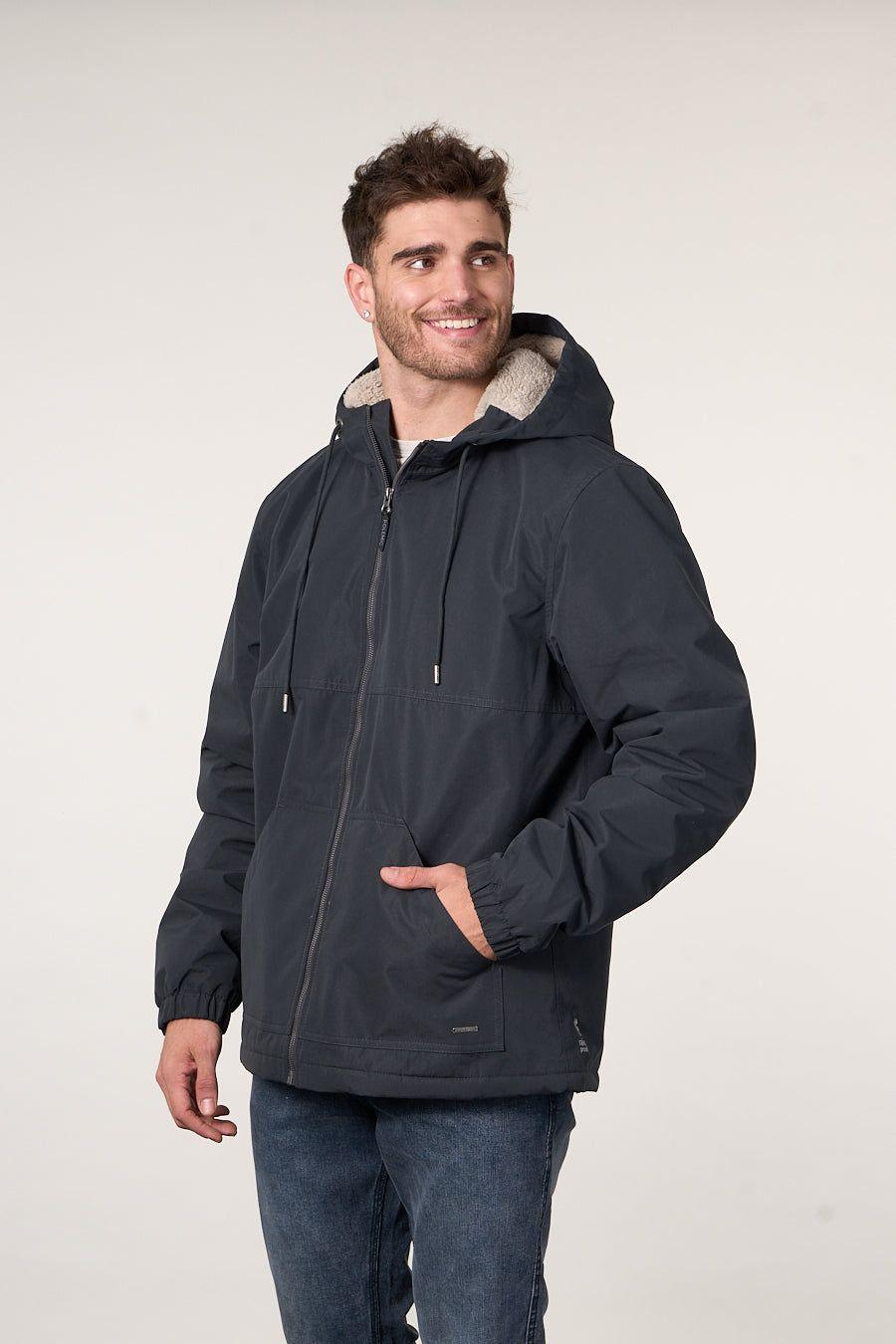 Parka Waterproof con Chiporro interior Gris wi9700 Polemic-3