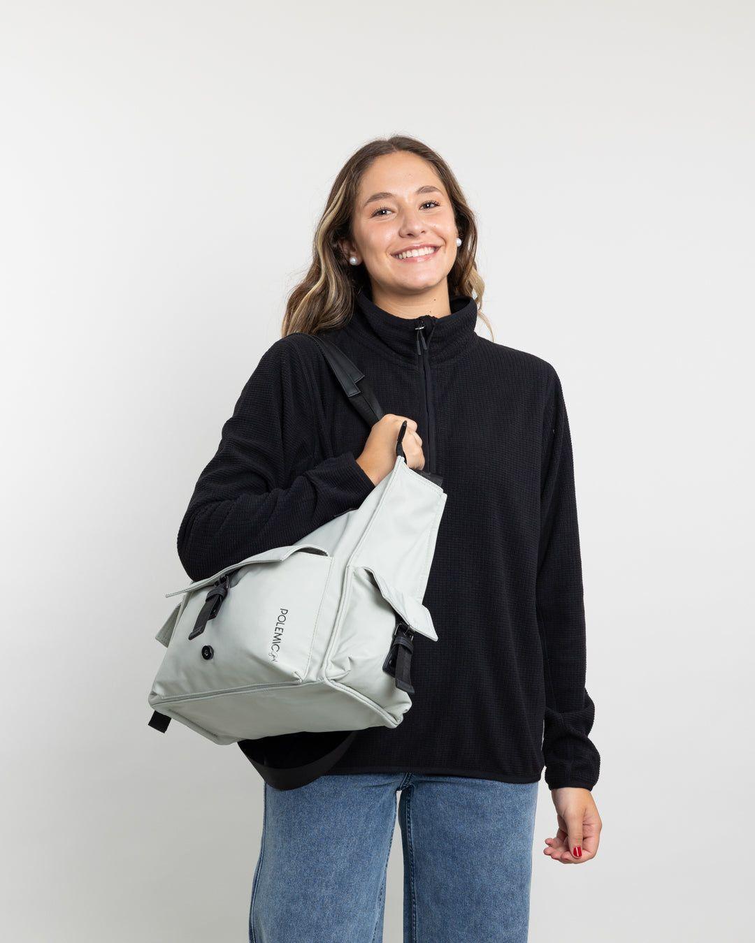 Poleron mujer polar Fantasia medio cierre  Polemic-4