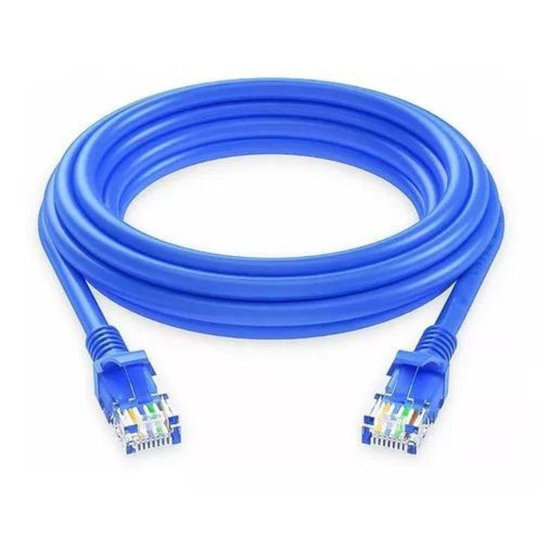 Cable De Red Lan Rj45 Cat 5e De 10 Mtrs Conexion A Internet-0