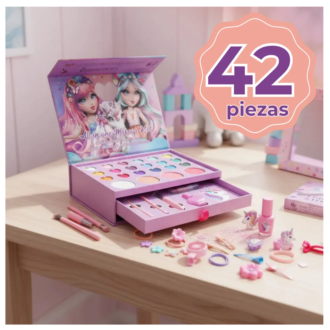 Set Maquillaje Niñas All In One 42 Piezas -4