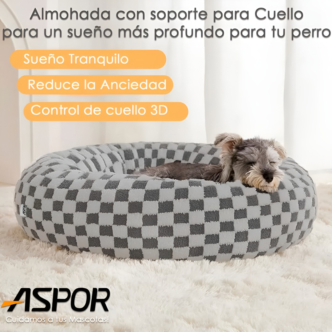 Cama Perro Premium Polar Lavable Antideslizante 70cm-5