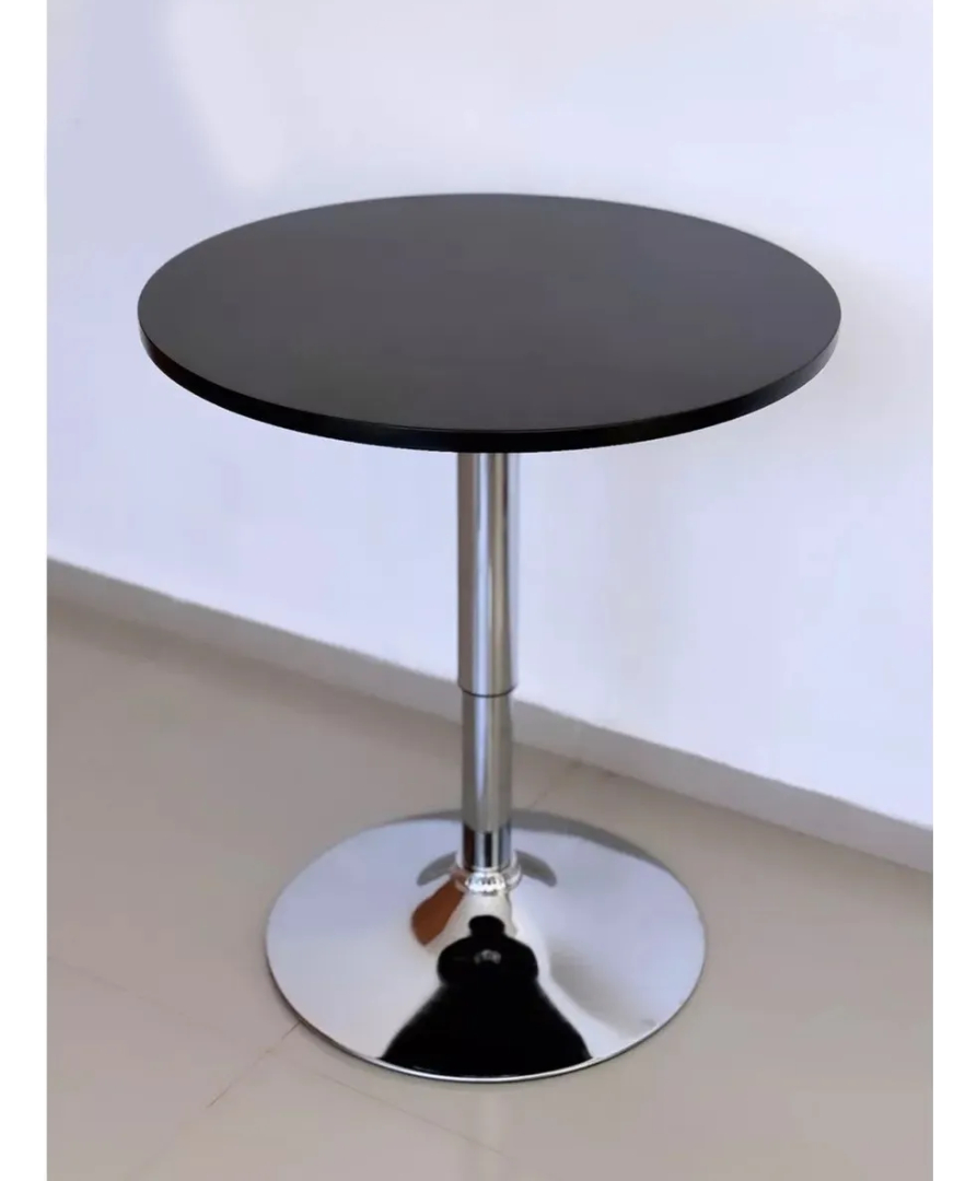 Mesa Bar Altura Ajustable 60x93cm Diámetro Terraza Comedor-5