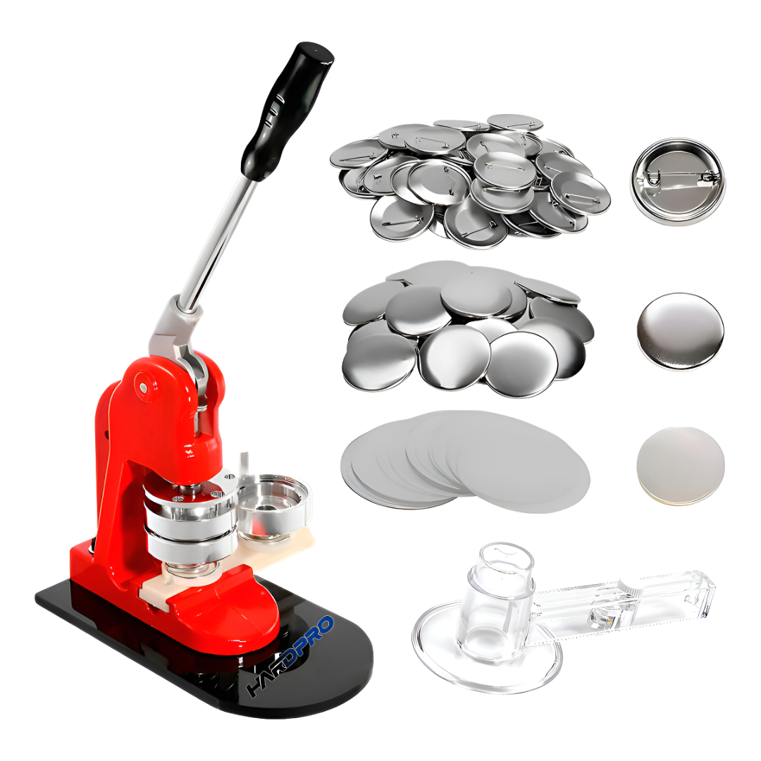 Maquina Prensa De Chapitas Con Matriz 58mm Con 100 Chapitas-0