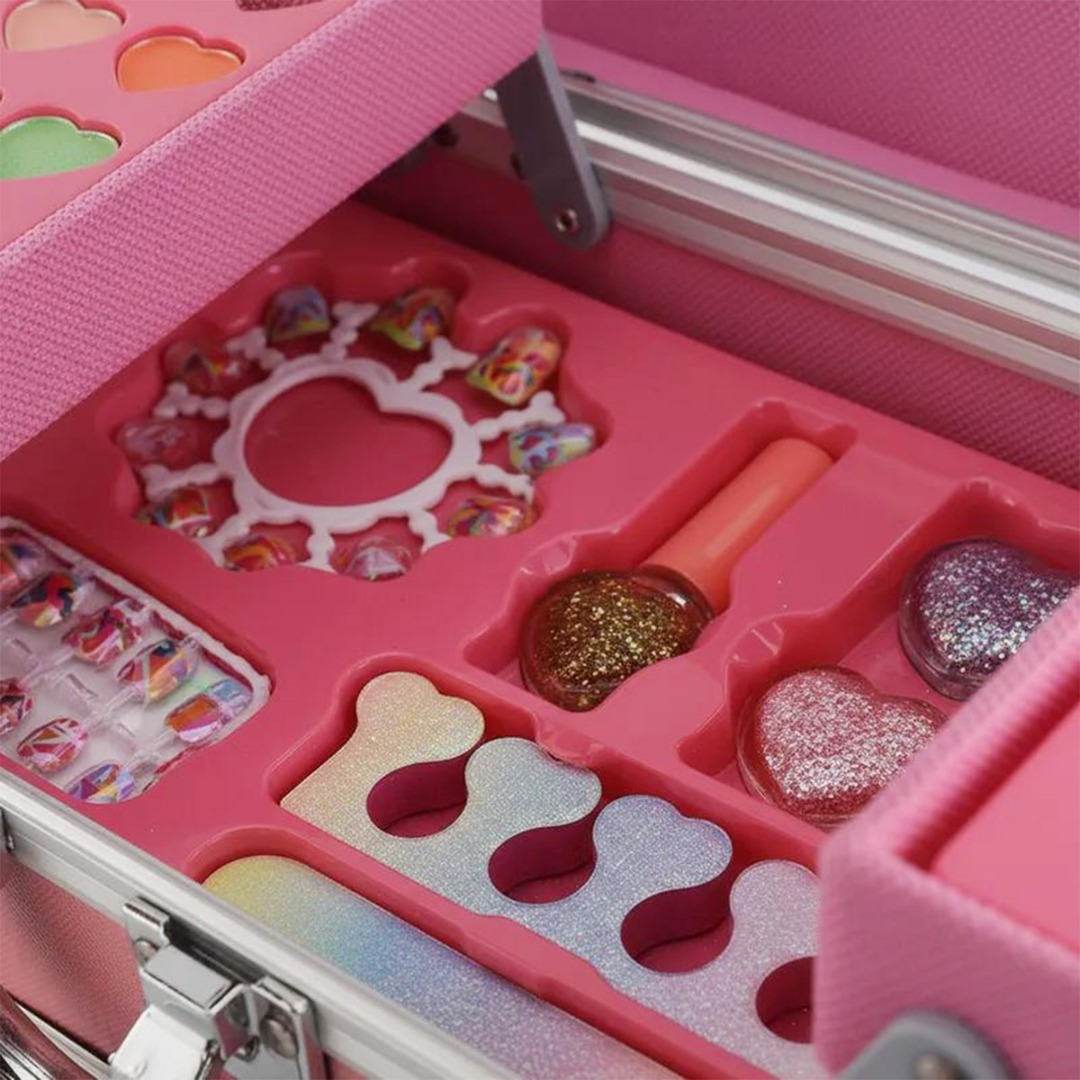 Set De Maquillaje Para Ñiñas Infantil De Unicornio De 37 Pcs-4