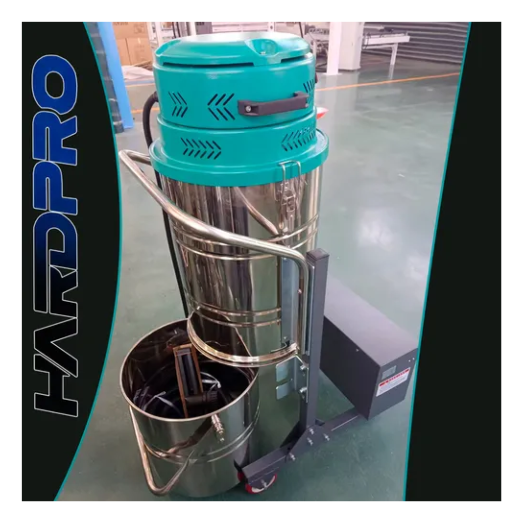 Aspiradora Industrial Hardpro 1500w Inalambrica 100l 40mm Verde-4