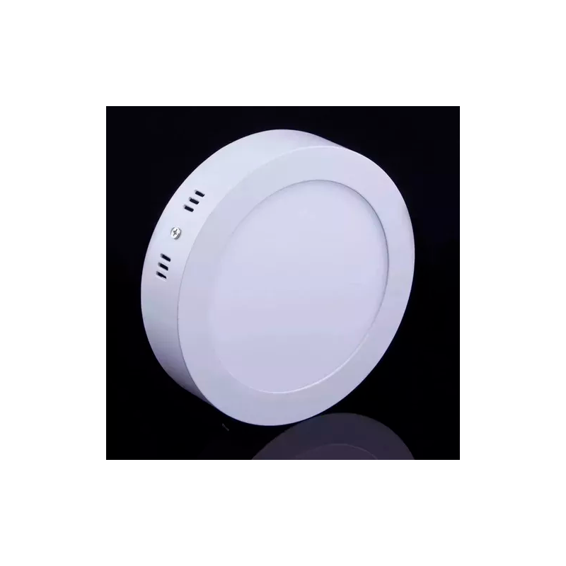 Foco Sobrepuesto Redondo 24w Luz Blanca fria Panel Led Plafon-1
