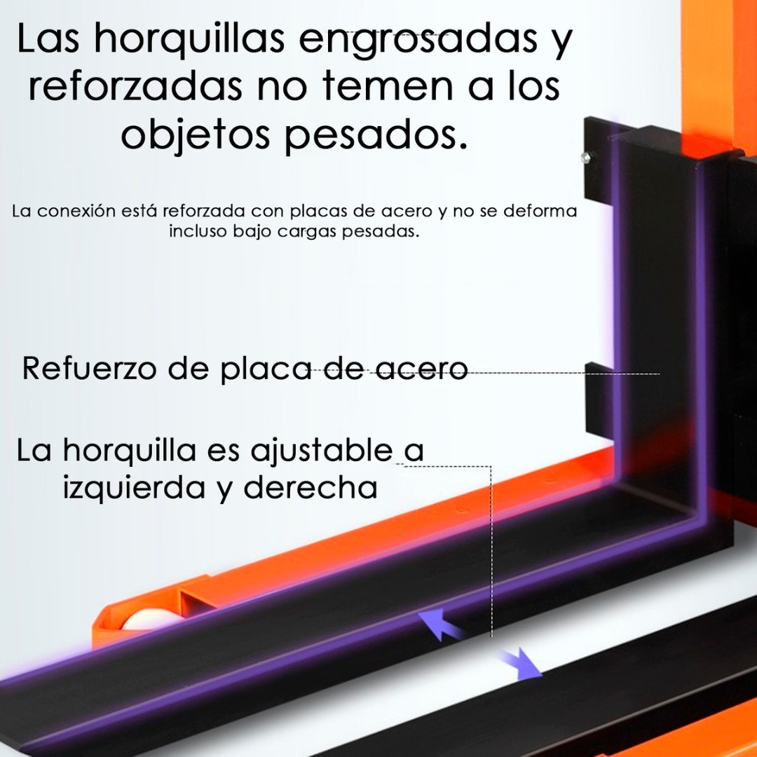 Apilador Hidráulico De Carga Manual De 1 Tonelada 1,6mt-3