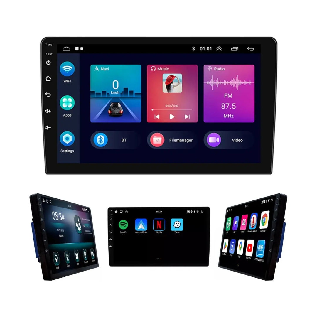 Radio Pantalla Auto Tactil 10.2 Pulgadas Tv Android 11.0 32gb Gps 2gb De Ram Wifi Dual Band 2.4 Y 5g-2