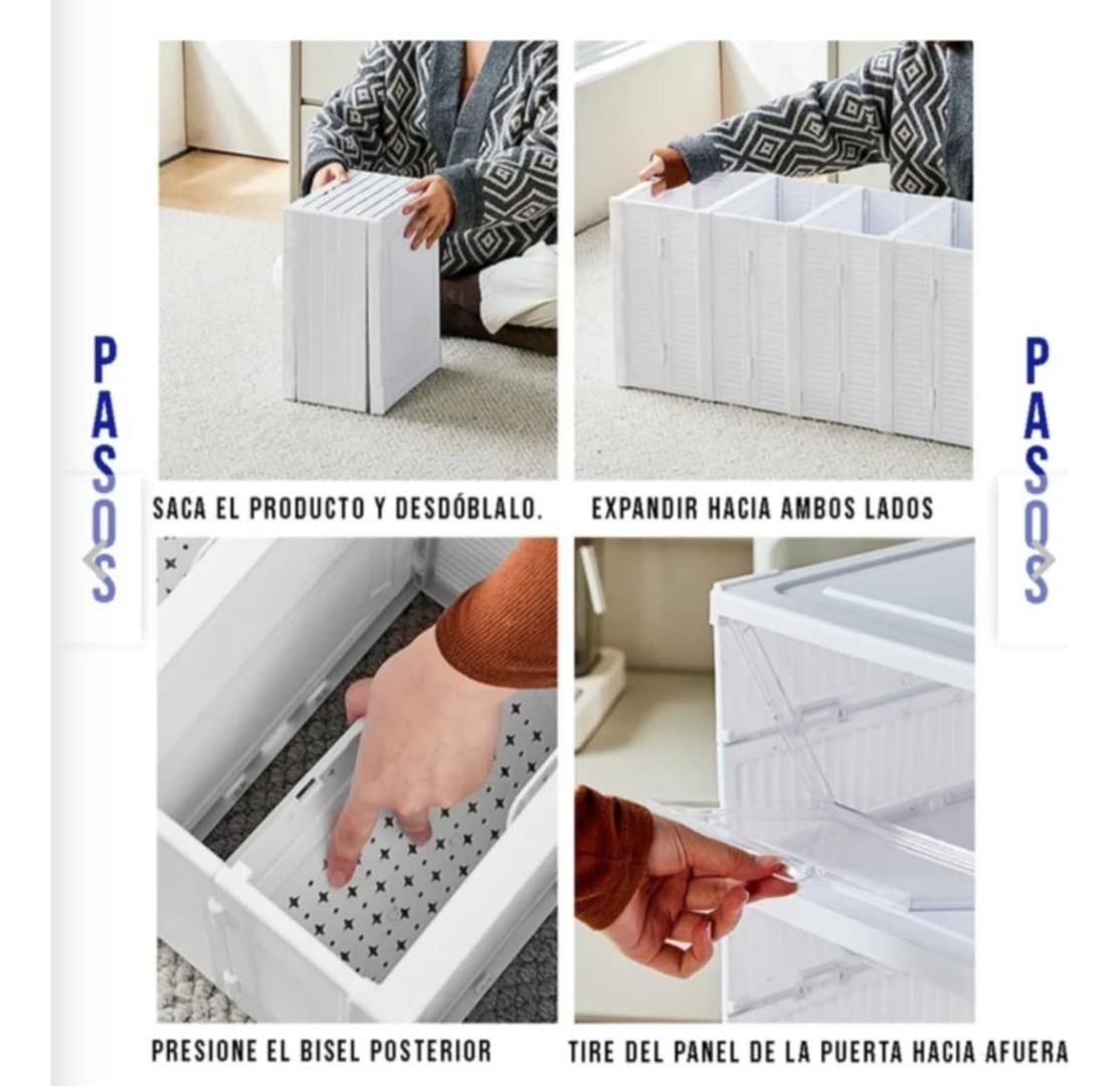 Mueble Zapatero Plegable Organizador 6 Niveles 12 Zapatos-2