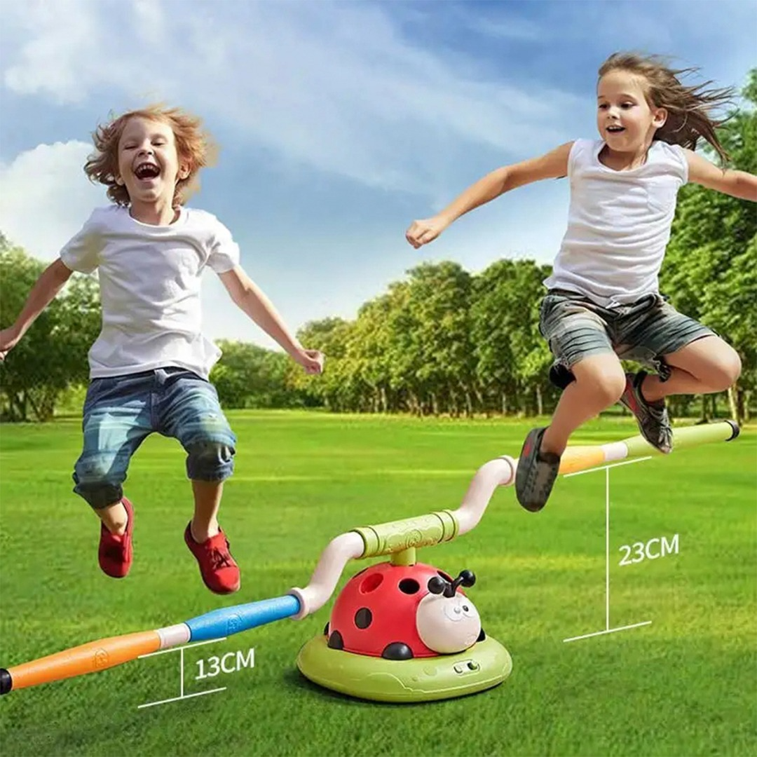 Chinita Interactiva 3en1 Salto Música Y Aros Niños-5