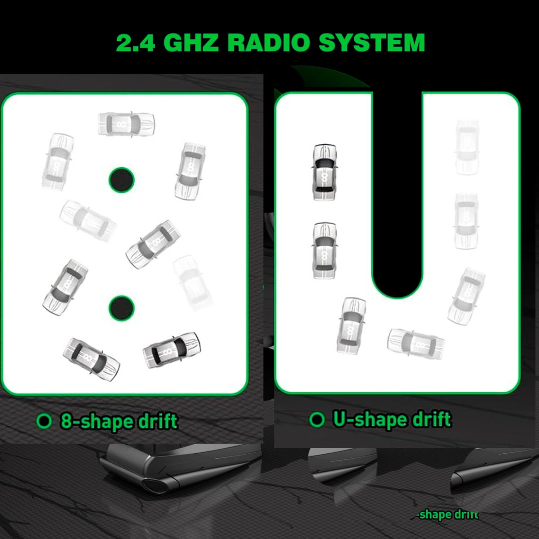 Auto Control Remoto Speed Drift Derrape 2.4gz Colores-5