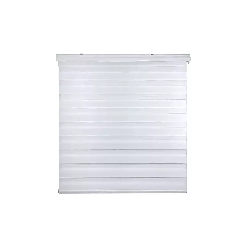Cortina Roller Duo Zebra Día Y Noche 150 X 200 Blanco-0
