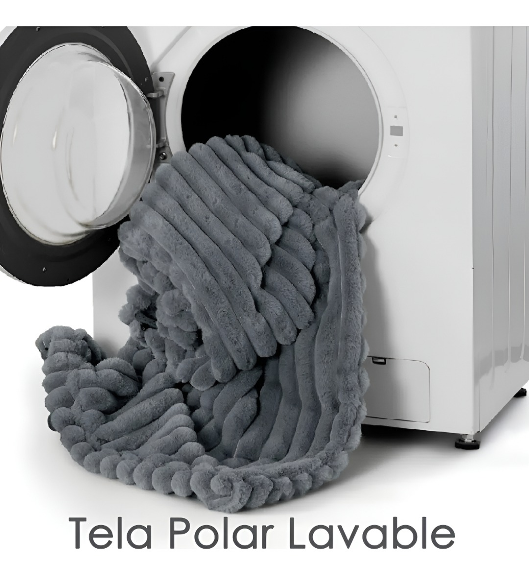 Cama Para Perro Lavable Antideslizante Y Tela Pola 106x76cm-3