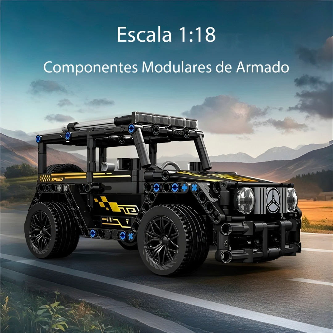 Juguete Armable Bloques G-class 426pcs Escala 1:18 Didactico-3