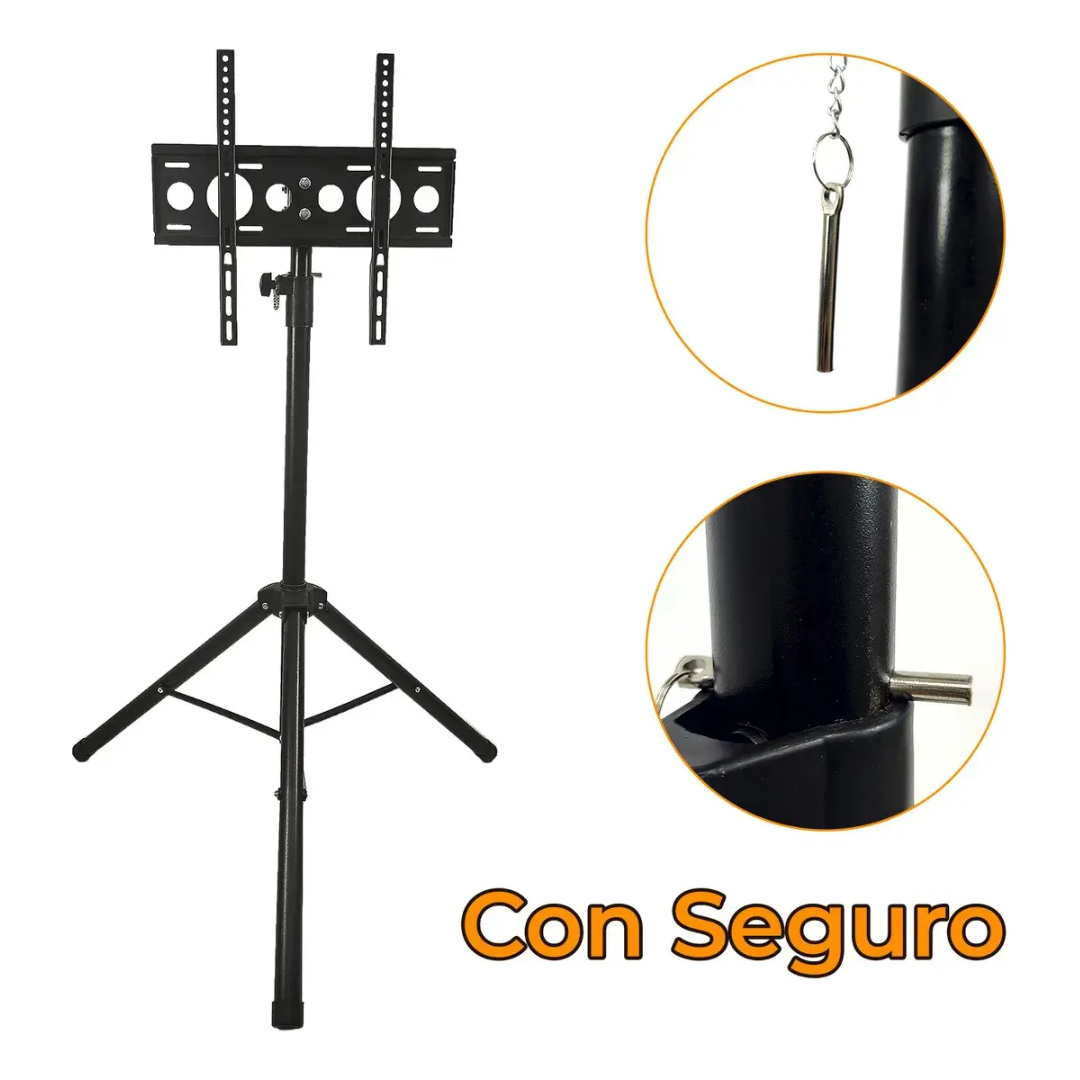 Base Trípode Pedestal Tv 32 A 55 Pulgadas Giratorio 360°-5