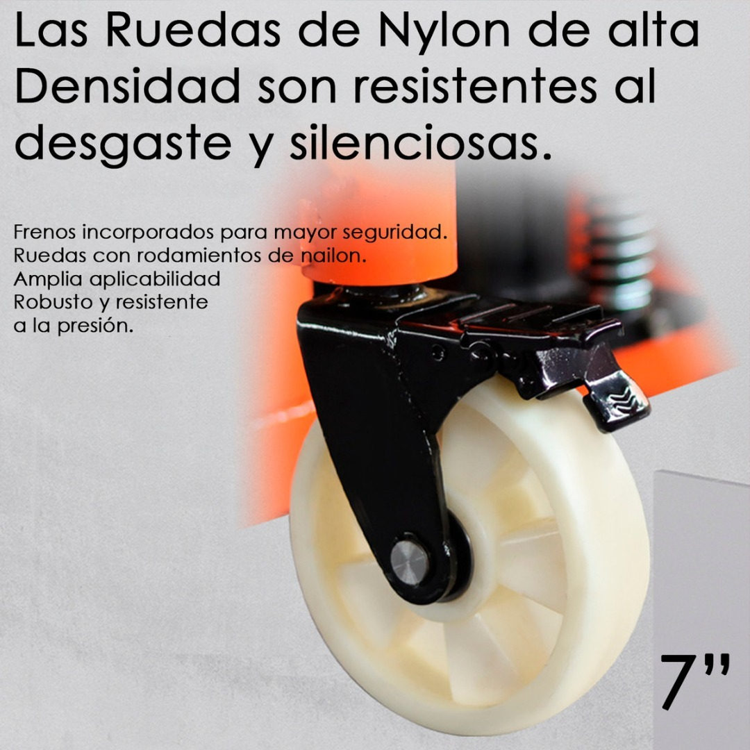 Montacarga Hidraulica Yegua Electrica 2 Toneladas 1,6m-6