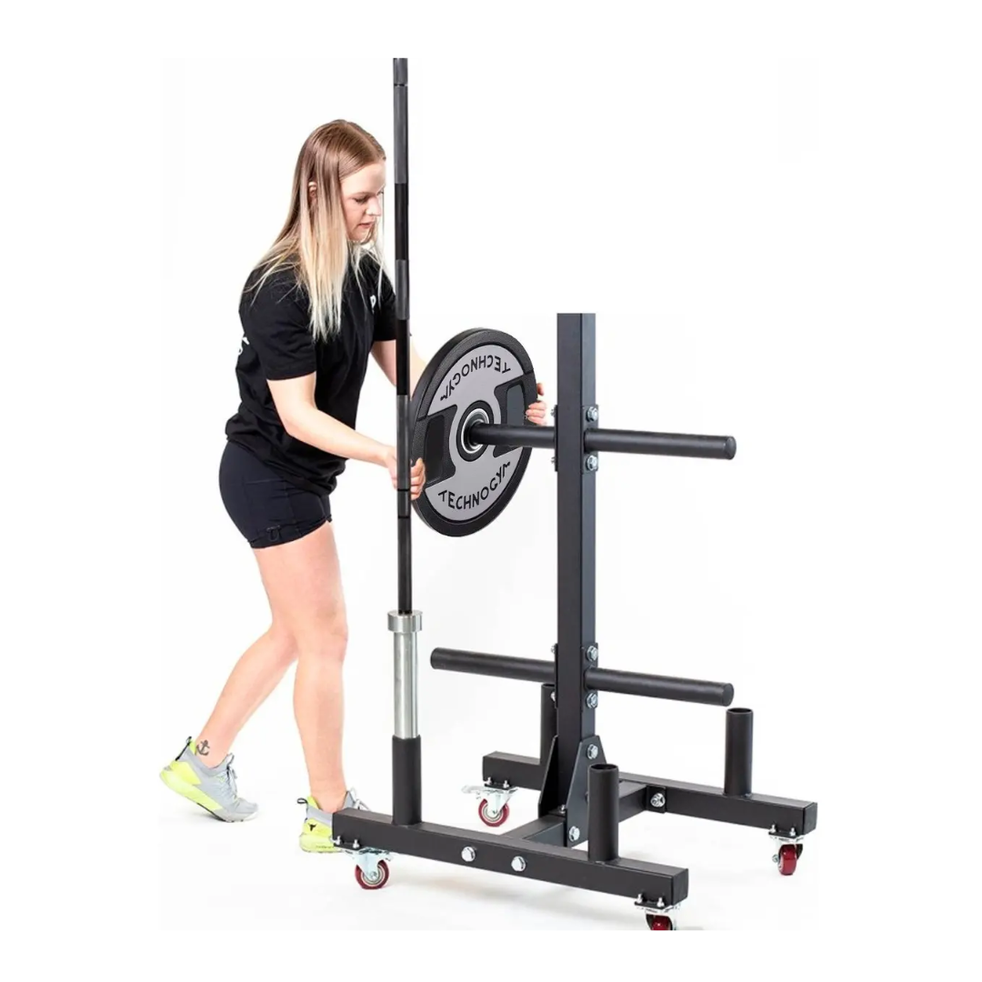 Disco Olímpico 5kg Para Pesas Barras Profesional Engomado-2