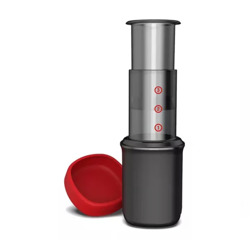 Cafetera Portatil Tipo Aeropress Para Viajes Con Filtros Espresso-0