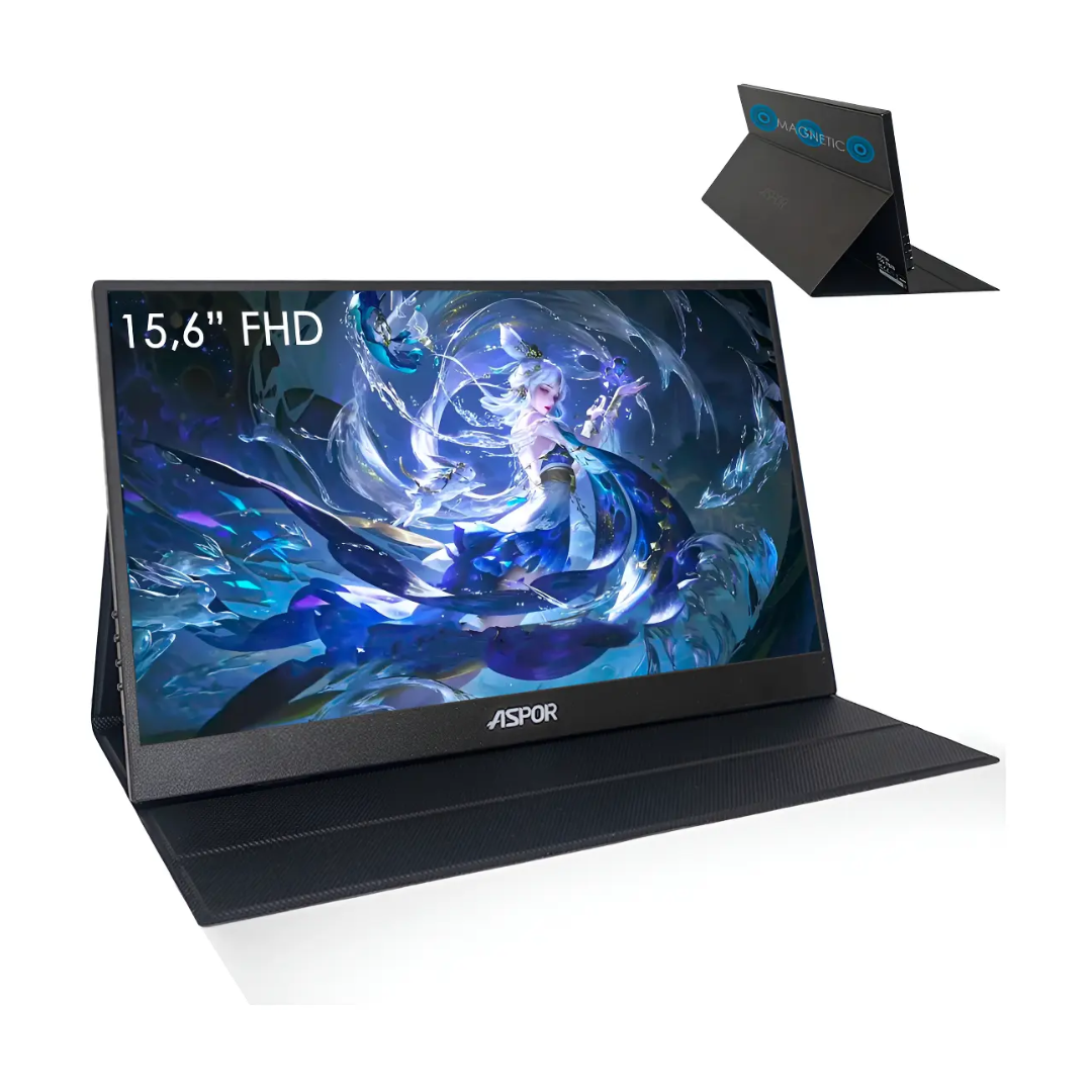 Monitor Portatil  Con Pantalla De 15.6 Pulgadas 60hz Full Hd-0