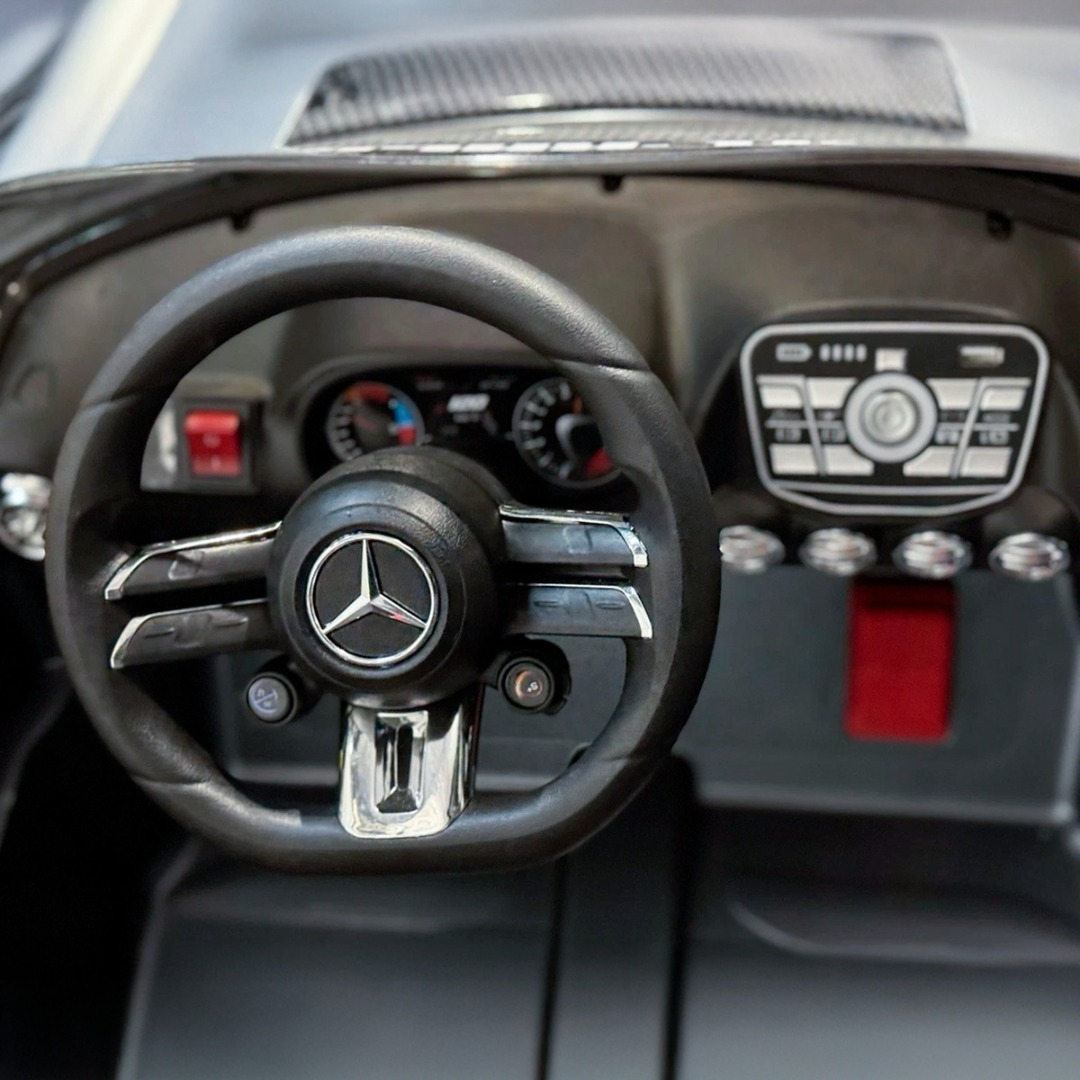 Auto Electrico Montable Niños Mercedes Amg Gt Alta Duración-6