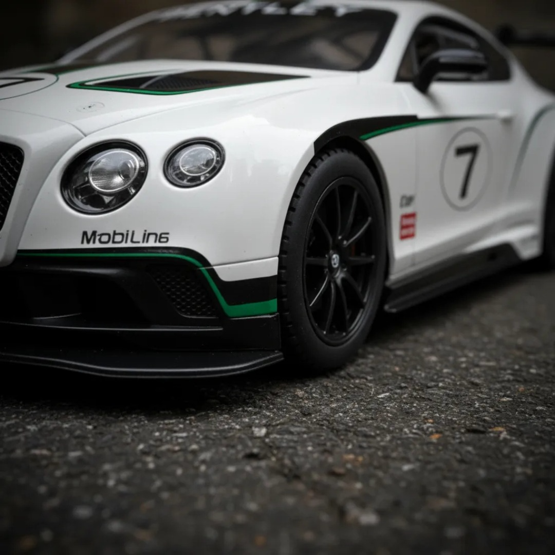 Auto Control Remoto Bentley Gt3 1:14 Luces Recargable 33 Cm.-6