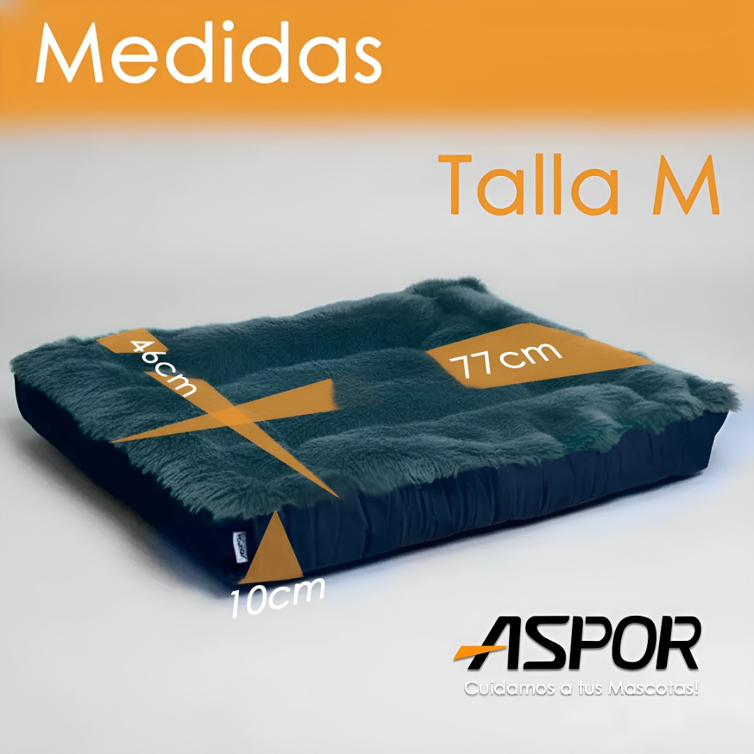Cama Perro Polar Premium Lavable Antideslizante 77cm-2