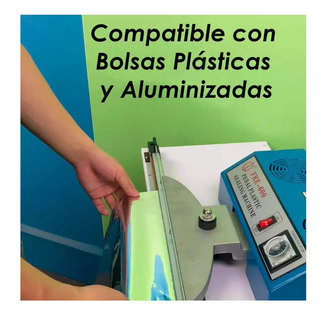 Selladora Cortadora De Bolsa De 70cm Con Pedal 700w-6