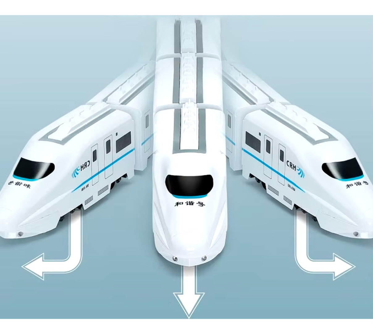Tren Electrico Simulación Música Y Efectos Escala 1:8-5