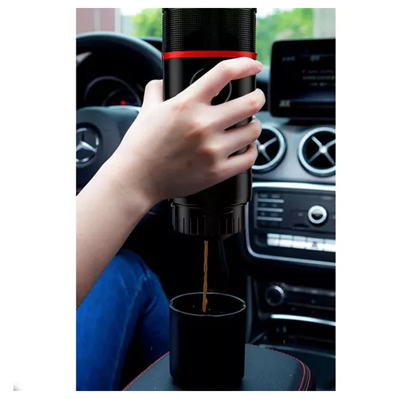 Cafetera Portatil 3 En 1 Capsulas Cafe Molido 12V Usb Auto 60ML-1