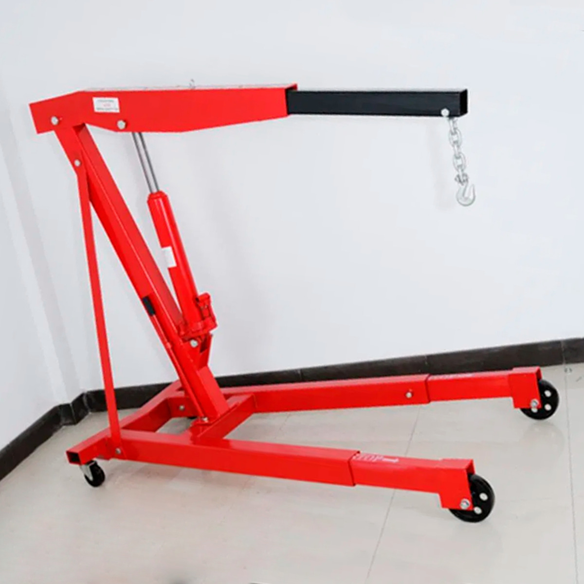 Tecle Grua Pluma Hidraulico 3 Toneladas Desmontable Auto-5