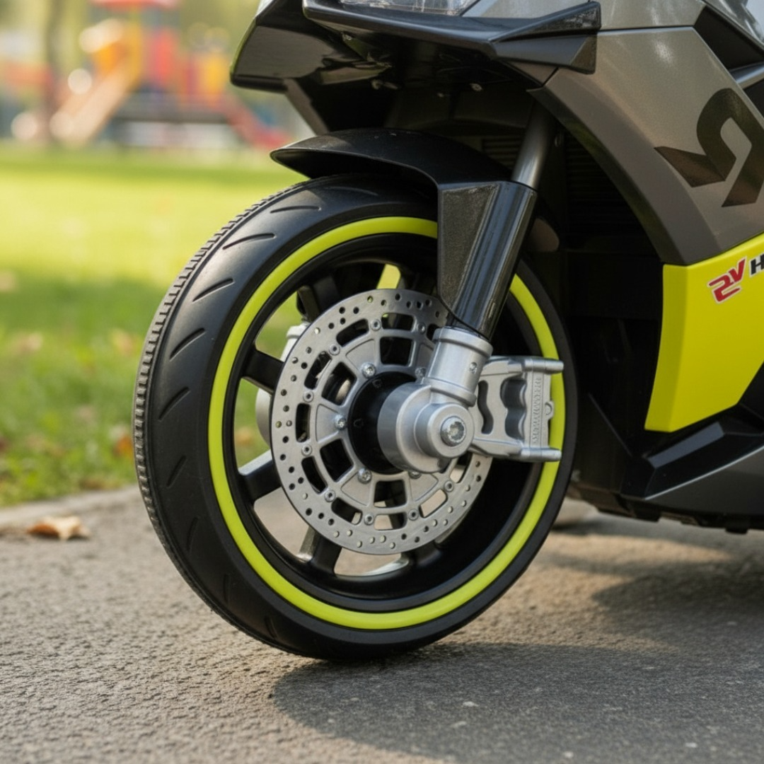 Auto Moto Electrica Montable Niños R1 Grande Alta Duracion-5